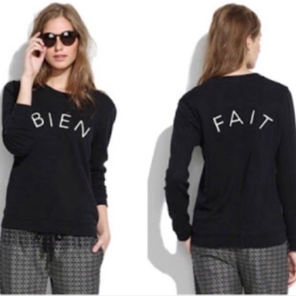 Madewell | BIEN FAIT Crewneck Sweatshirt